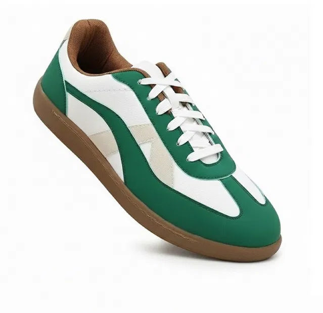 Retro Terrace Court Sneakers (Emerald Green)