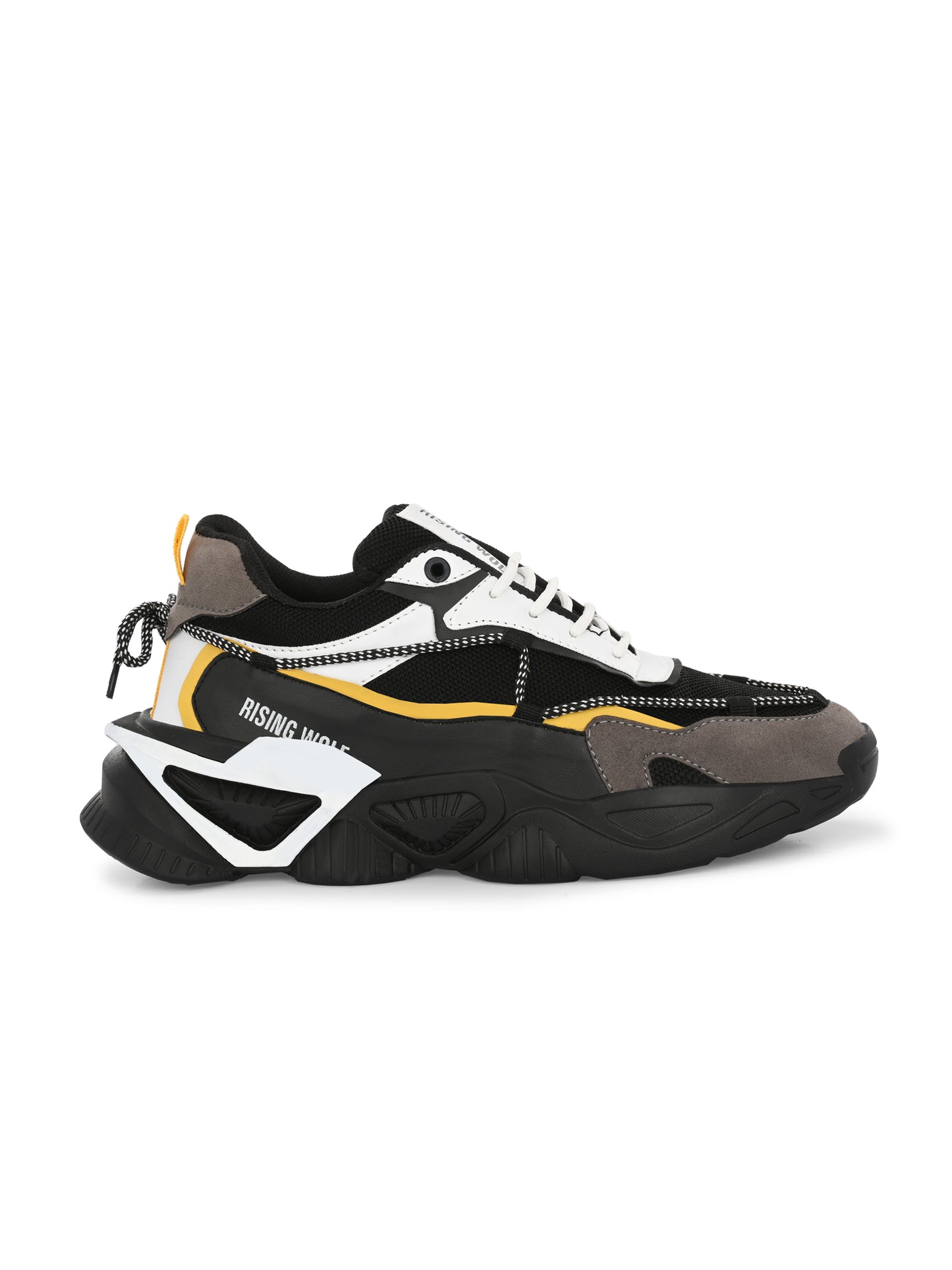 Rising Wolf Premium Multi-Textured Chunky Sneakers