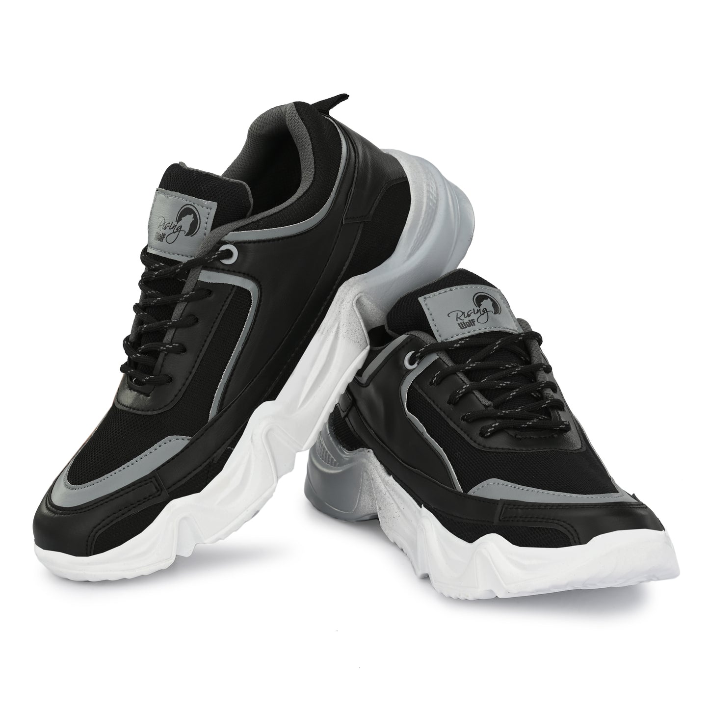 Rising Wolf  Premium Tech-Reflective Chunky Sneakers