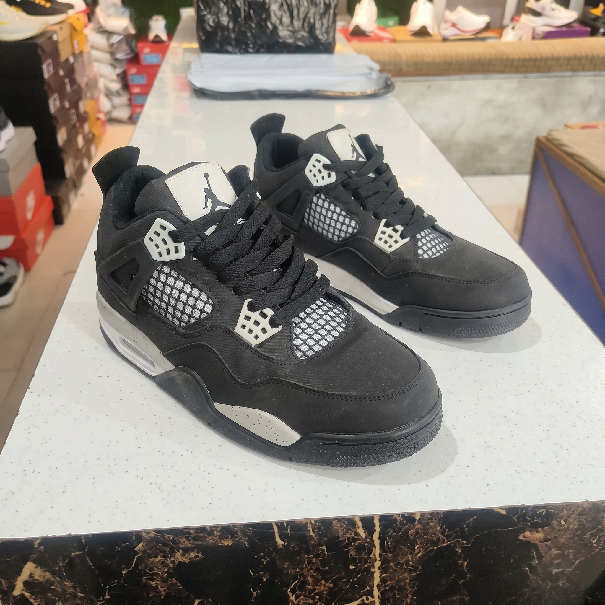 Air Jordan 4 Retro SE 'Black Canvas'