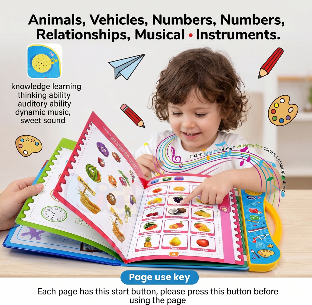 WonderTouch™ Kids Electronic Audio Intelligence Book