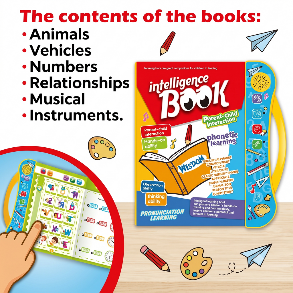 WonderTouch™ Kids Electronic Audio Intelligence Book