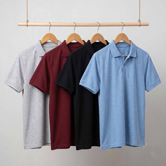 pack of 4 Polo neck (Vason)