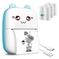 HillKart™ Portable Mini Pocket Printer (Inkless & Bluetooth)