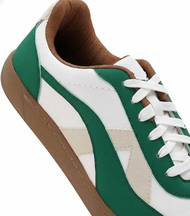 Retro Terrace Court Sneakers (Emerald Green)