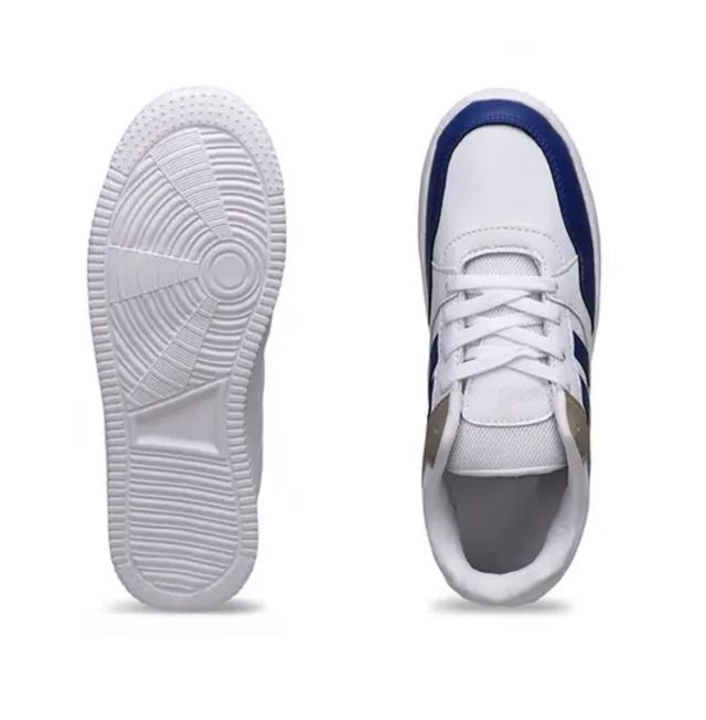 Premium Heritage Court Sneaker (Royal Blue)