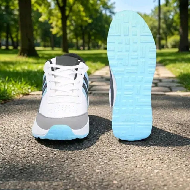 Premium Lightweight Fashion Casual Sneakers (Sky Blue / Grey)
