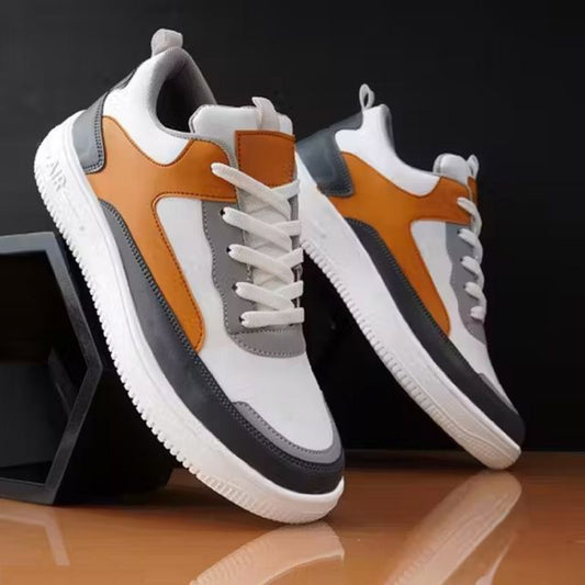Premium Multi-Tone Low-Top Street Sneakers