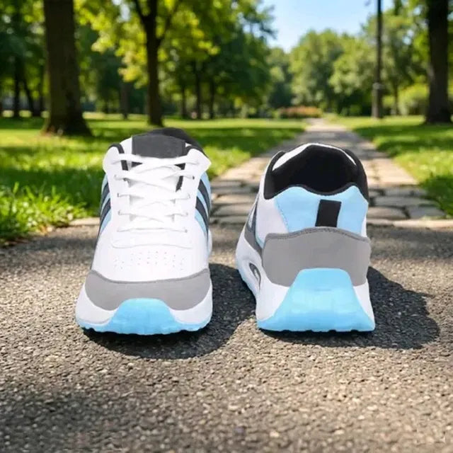 Premium Lightweight Fashion Casual Sneakers (Sky Blue / Grey)