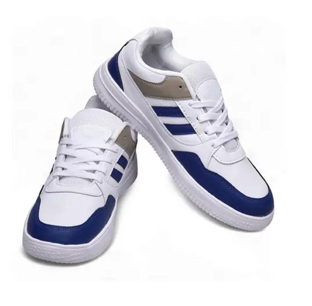Premium Heritage Court Sneaker (Royal Blue)