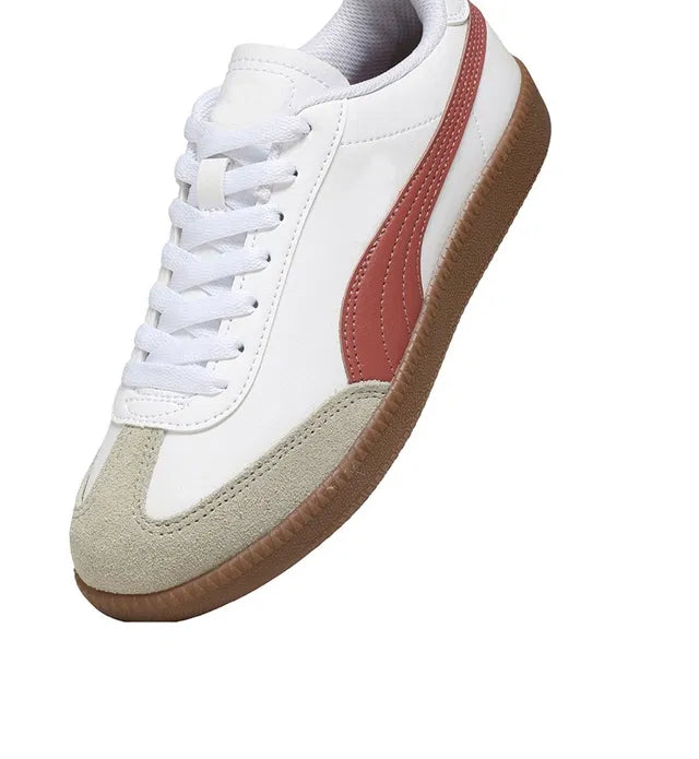 Palermo Premium Retro Terrace Sneakers (White / Terracotta)