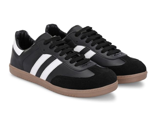 Premium Retro Terrace Court Sneakers (Stealth Black)